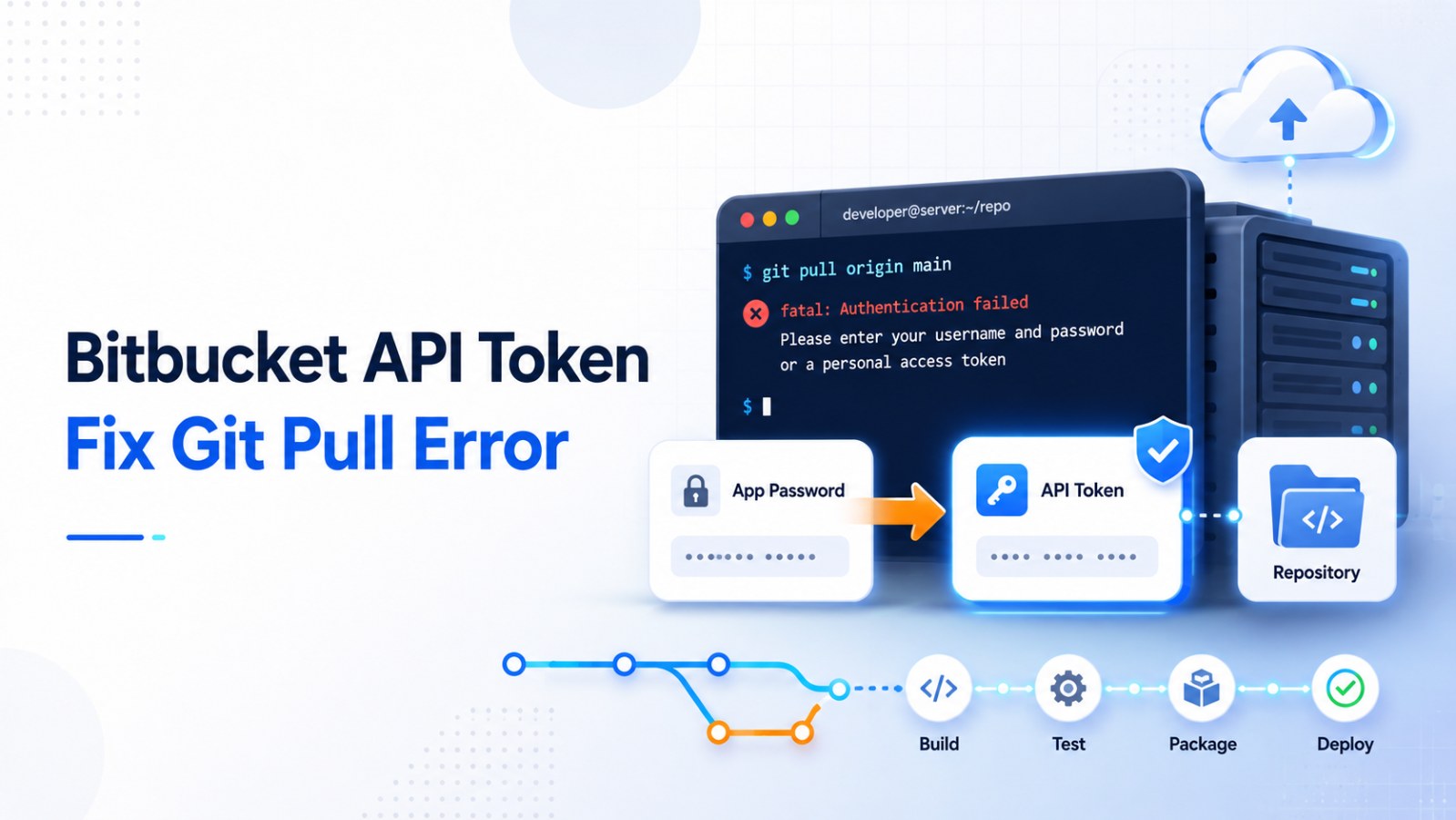 Bitbucket App Password Deprecated: How to Fix Git Pull and Git Push with API Token